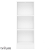 Basic Bokhylla 2 Hyllplan Vit 41x27x108cm - Bild 2