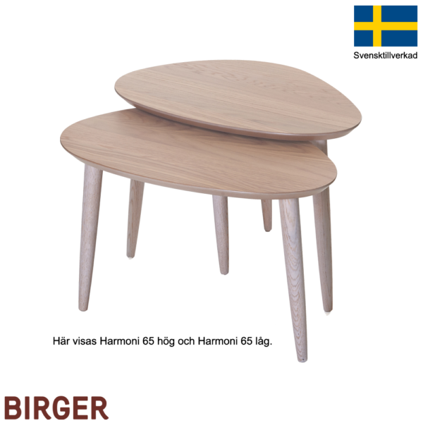 Harmoni 65 Vitpigmenterad ek 65x45cm (Flera utföranden) - Bild 2